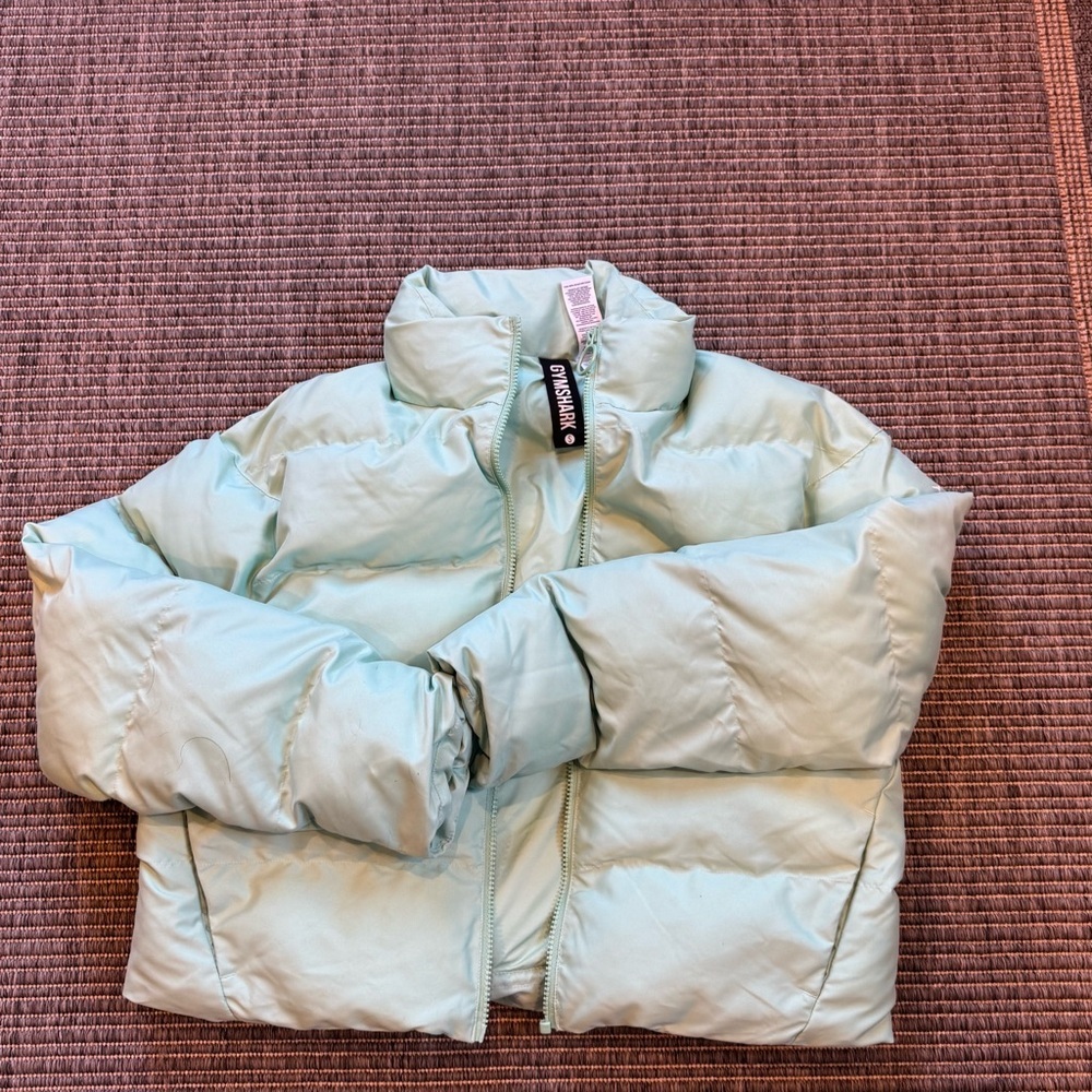 Gymshark Aqua Puffer Jacket